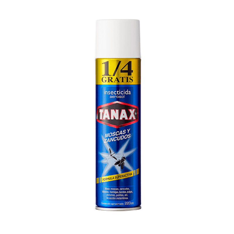 Imagen de Insecticida tanax moscas y zancudos 220 cc