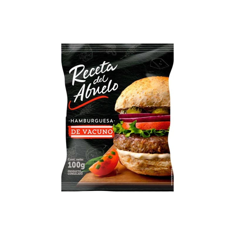 Imagen de Hamburguesa de vacuno receta del abuelo 100 gr