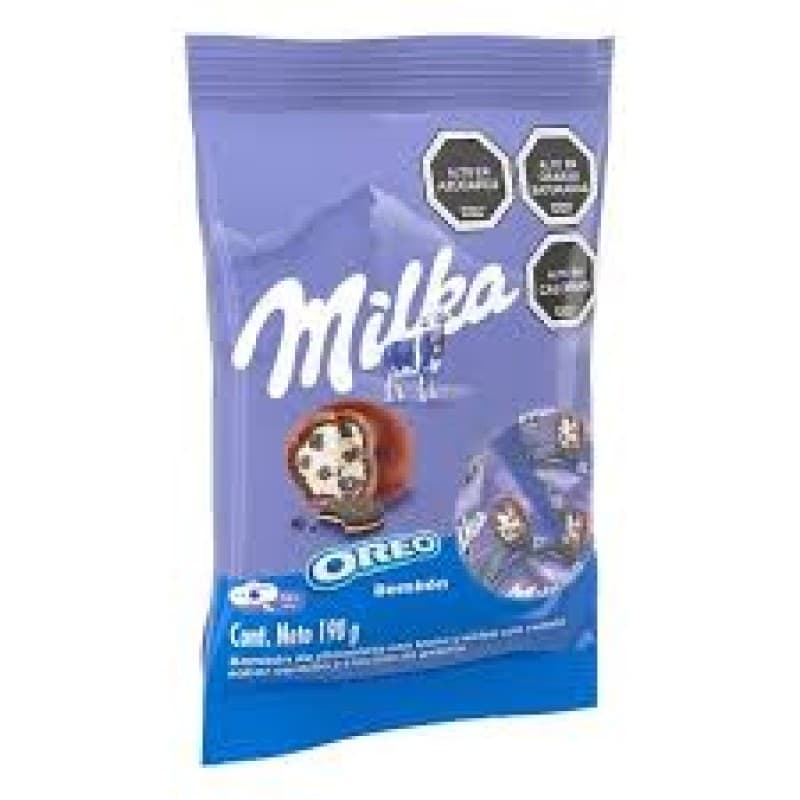 Imagen de Bombon milka oreo bolsa 10 unidades 190 gr