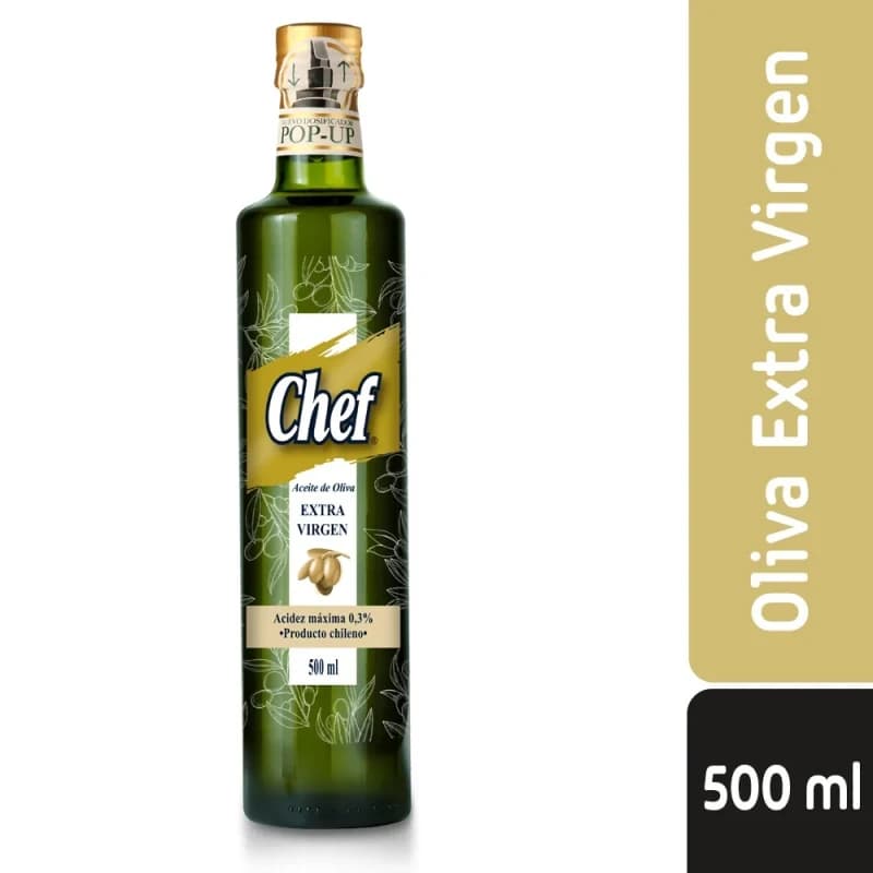 Imagen de ACEITE DE OLIVA CHEF EXTRA VIRGEN 500 ML